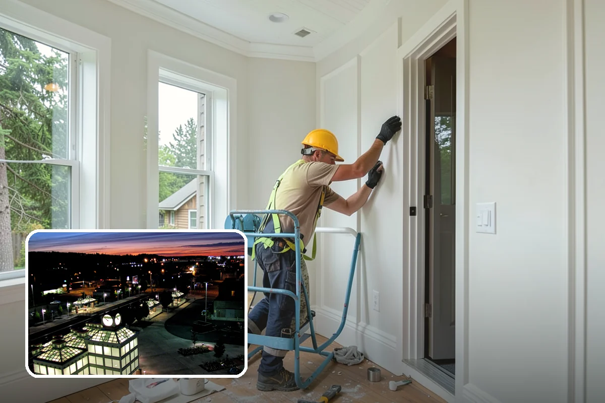 Fireplace Mantel Construction in Auburn, King County, WA - Sized and styled specifically for your room
