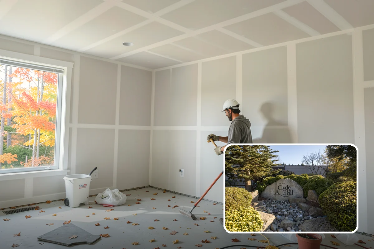 Fireplace Mantel Construction in Clyde Hill, King County, WA - Sized and styled specifically for your room