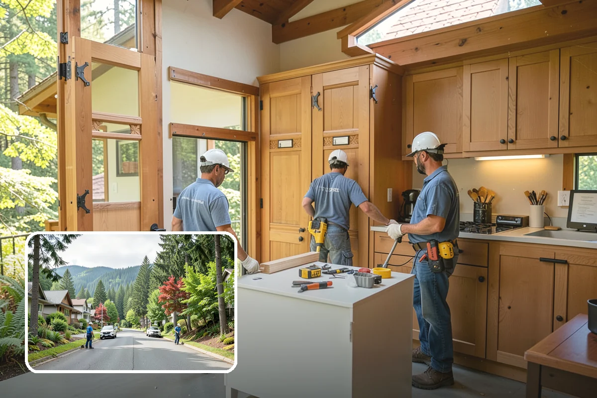 Fireplace Mantel Construction in Darrington, Snohomish County, WA - Sized and styled specifically for your room