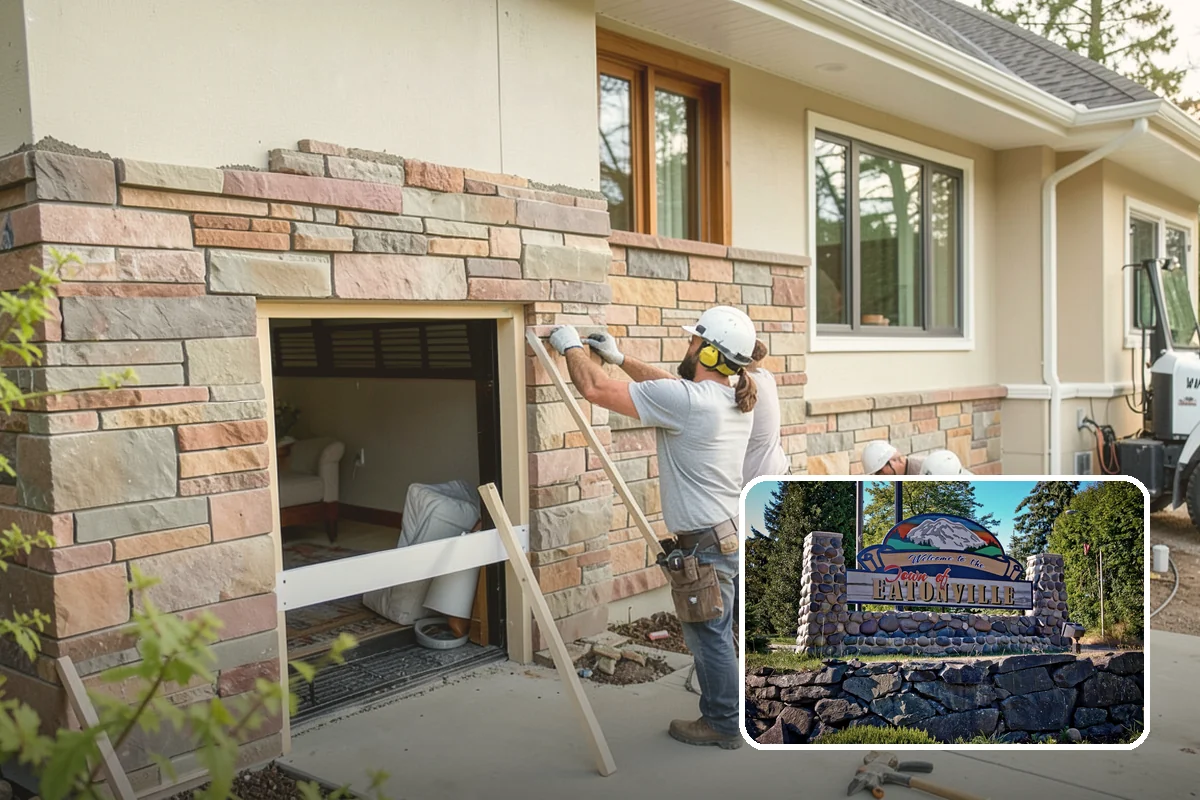 Fireplace Mantel Construction in Eatonville, Pierce County, WA - Sized and styled specifically for your room