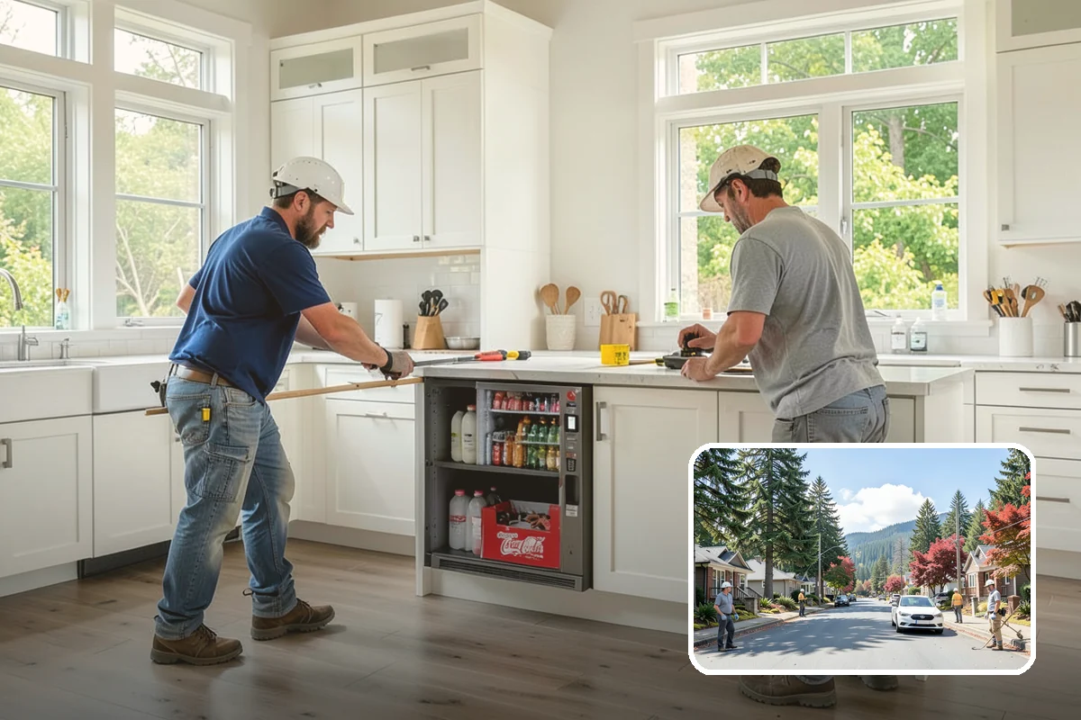 Fireplace Mantel Construction in Hunts Point, King County, WA - Sized and styled specifically for your room