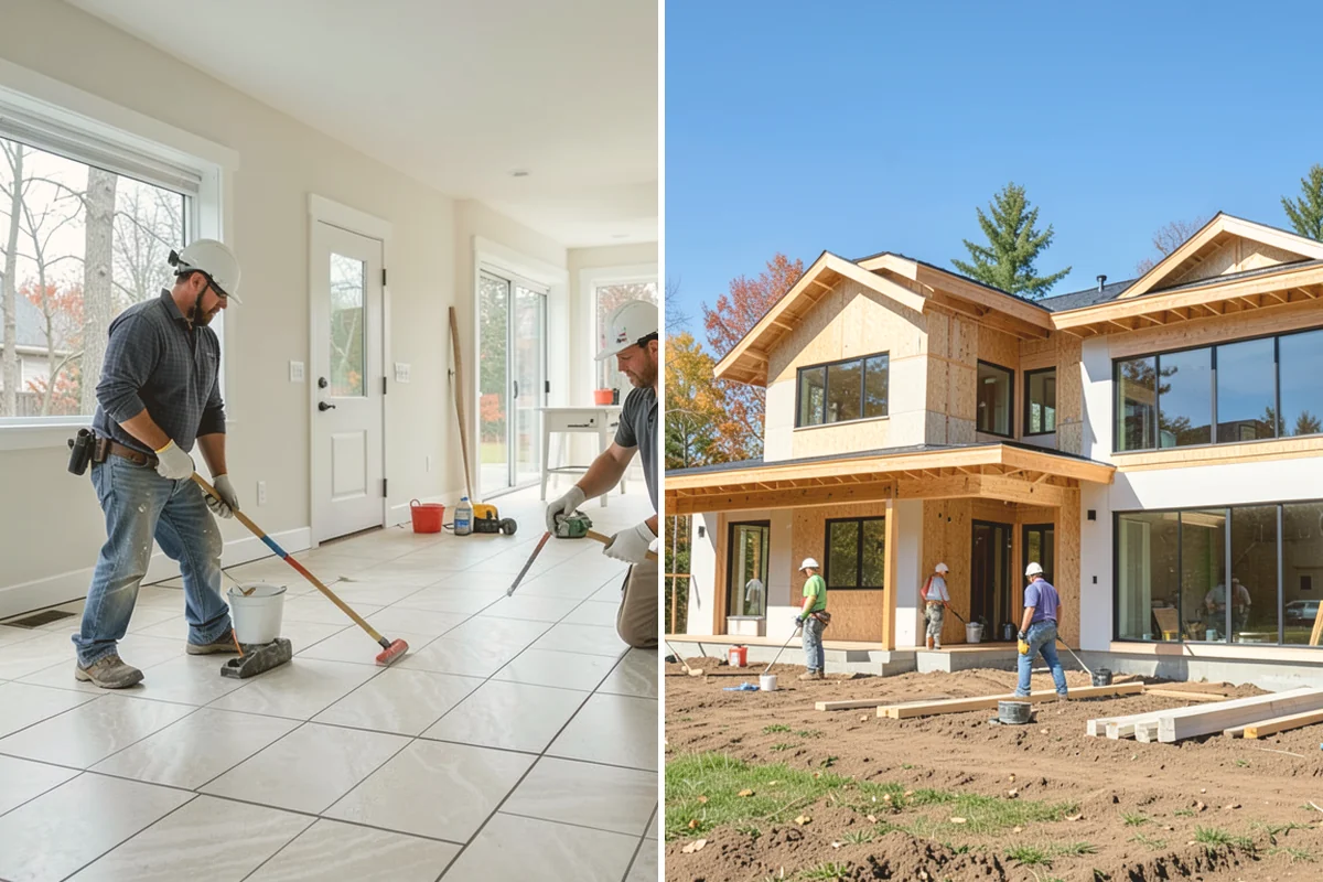 Fireplace Mantel Construction in Sammamish, King County, WA - Measure the wall and confirm clearance requirements