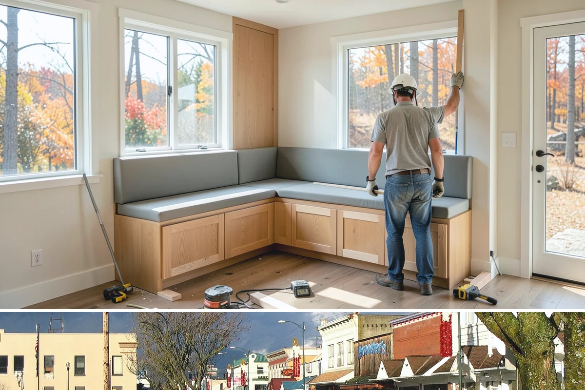 Fireplace Mantel Installation in Arlington, Snohomish County, WA - Installing a mantel before fall makes your hearth the cozy centerpiece of the cold season.