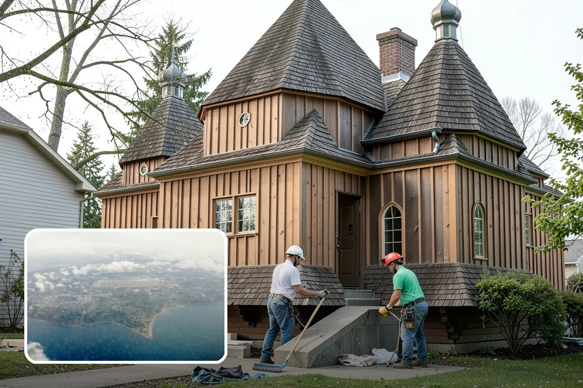 Fireplace Mantel Installation in Burien, King County, WA - A striking focal point for your living space