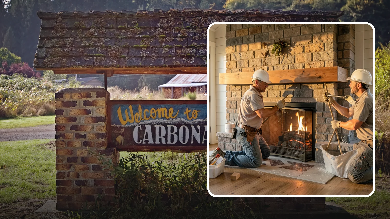 Fireplace Mantel Installation in Carbonado, Pierce County, WA - A custom fireplace mantel that anchors your hearth with warmth, craftsmanship, and character.