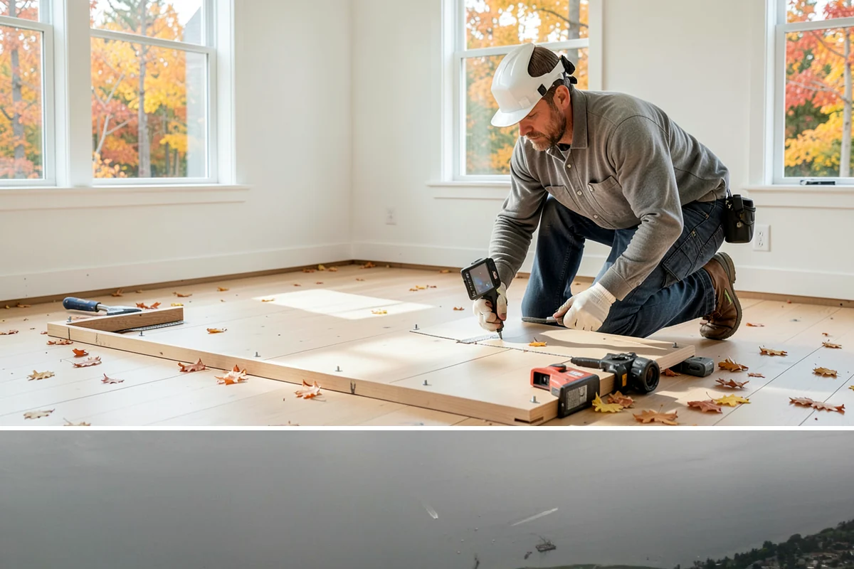 Fireplace Mantel Installation in Des Moines, King County, WA - Installing a mantel before fall makes your hearth the cozy centerpiece of the cold season.