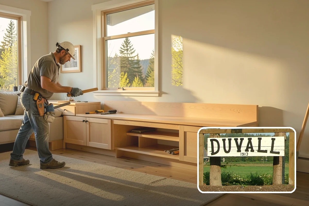 Fireplace Mantel Installation in Duvall, King County, WA - A striking focal point for your living space