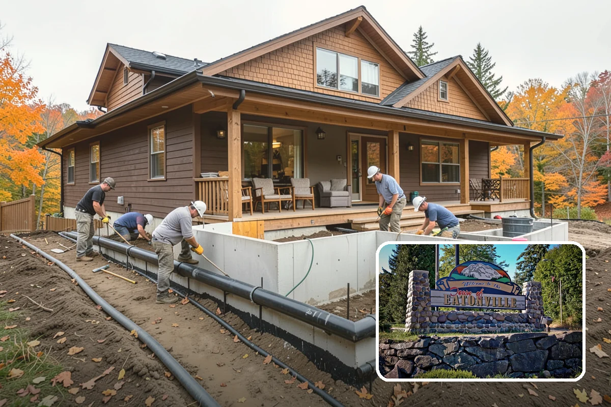 Fireplace Mantel Installation in Eatonville, Pierce County, WA - A striking focal point for your living space