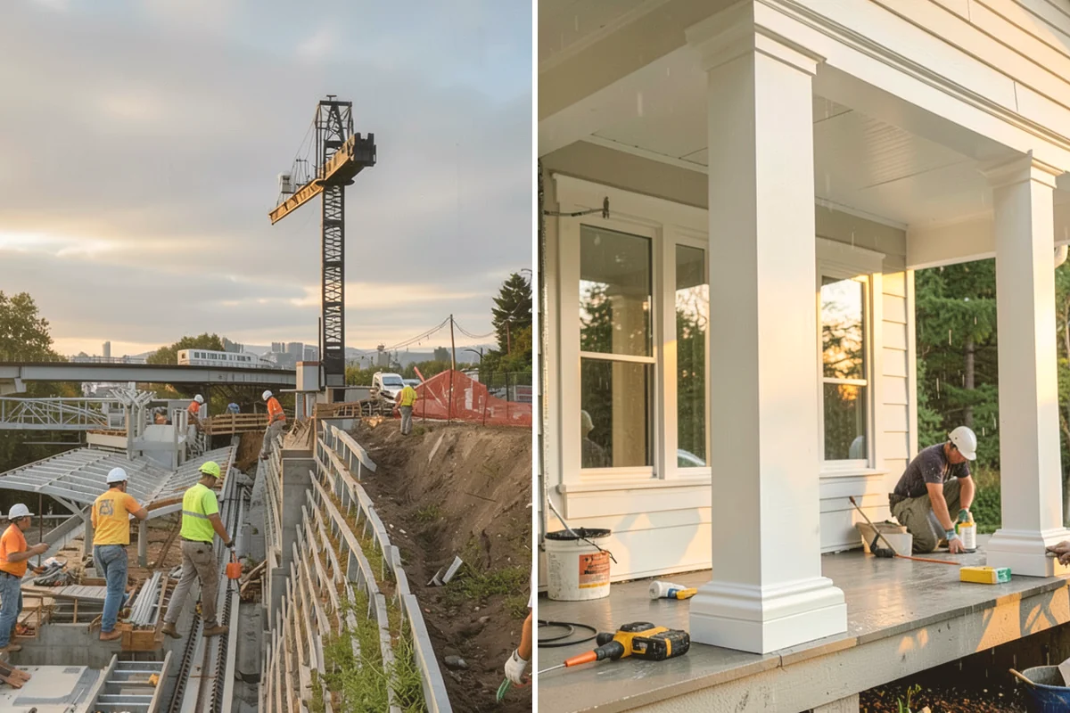 Fireplace Mantel Installation in Eatonville, Pierce County, WA - Review styles, materials, and clearance requirements