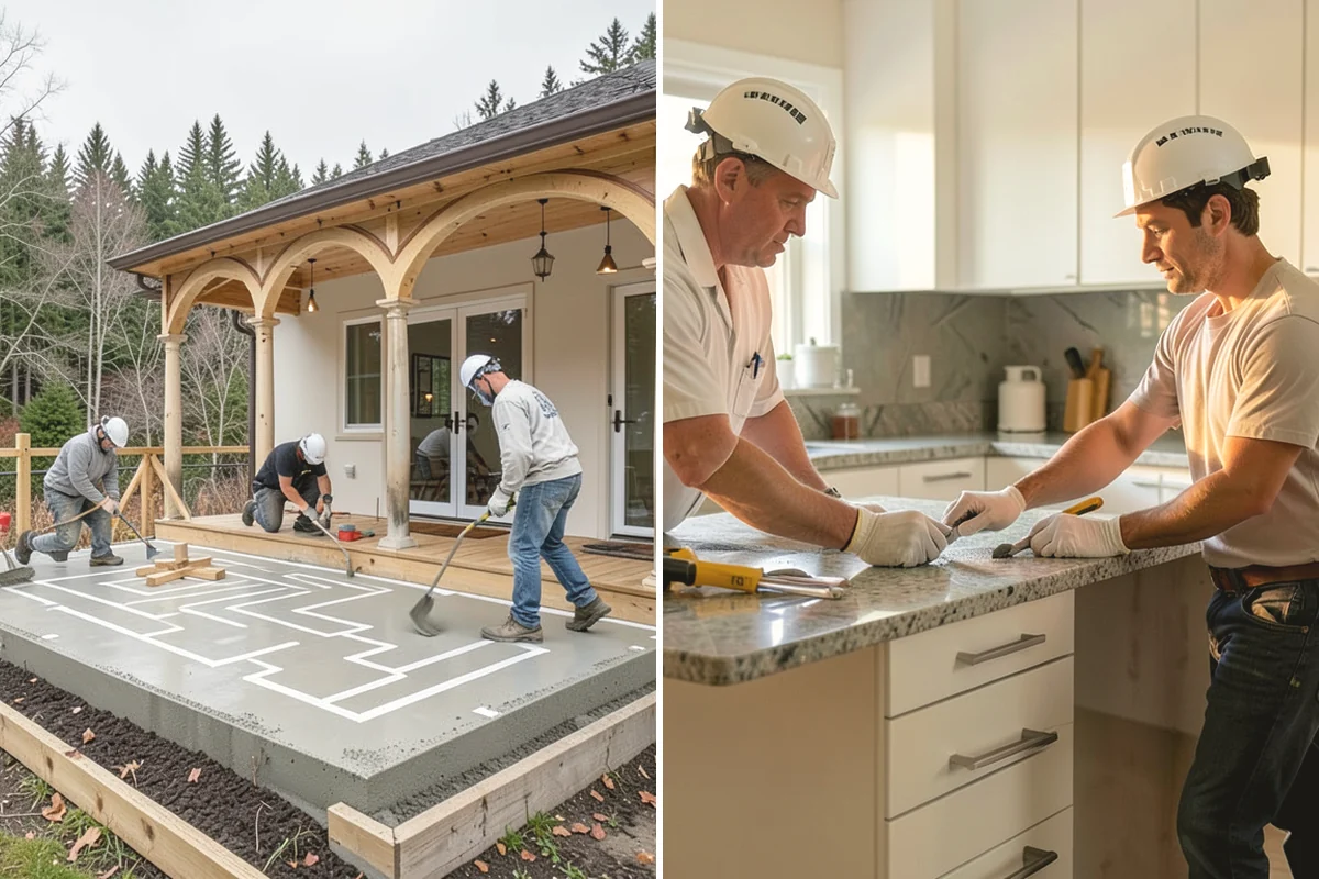 Fireplace Mantel Installation in Edgewood, Pierce County, WA - Review styles, materials, and clearance requirements