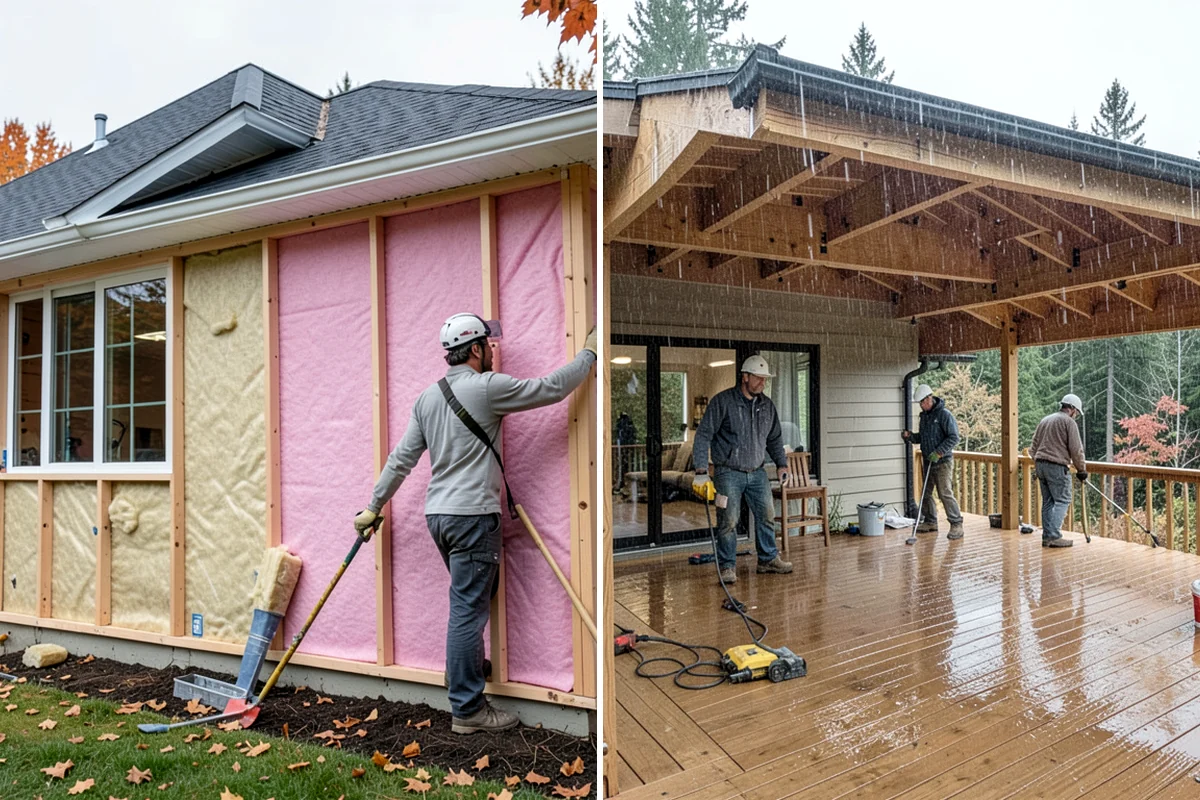 Fireplace Mantel Installation in Federal Way, King County, WA - Review styles, materials, and clearance requirements