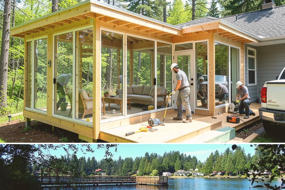 Fireplace Mantel Installation in Federal Way, King County, WA - Installing a mantel before fall makes your hearth the cozy centerpiece of the cold season.