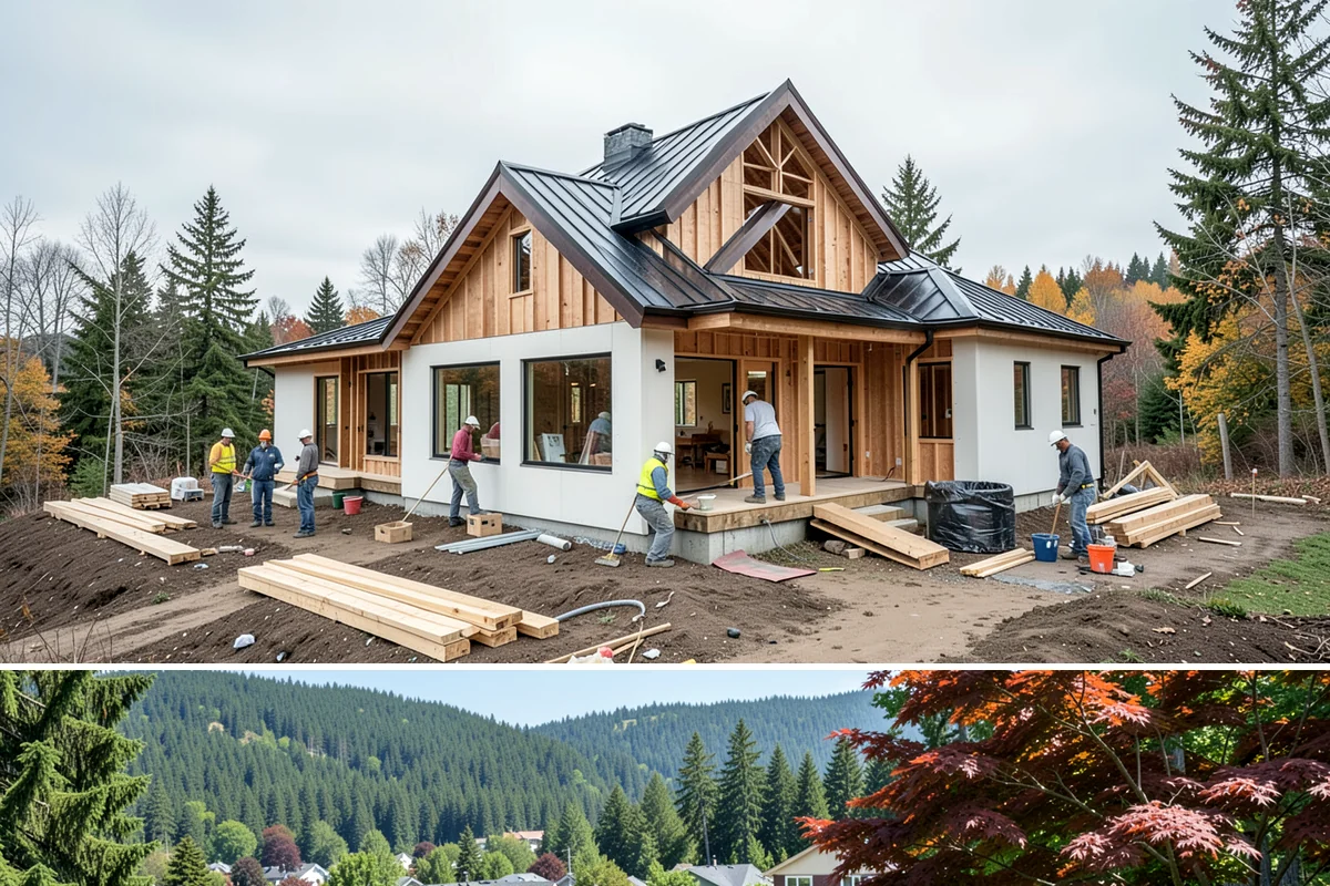 Fireplace Mantel Installation in Index, Snohomish County, WA - Installing a mantel before fall makes your hearth the cozy centerpiece of the cold season.