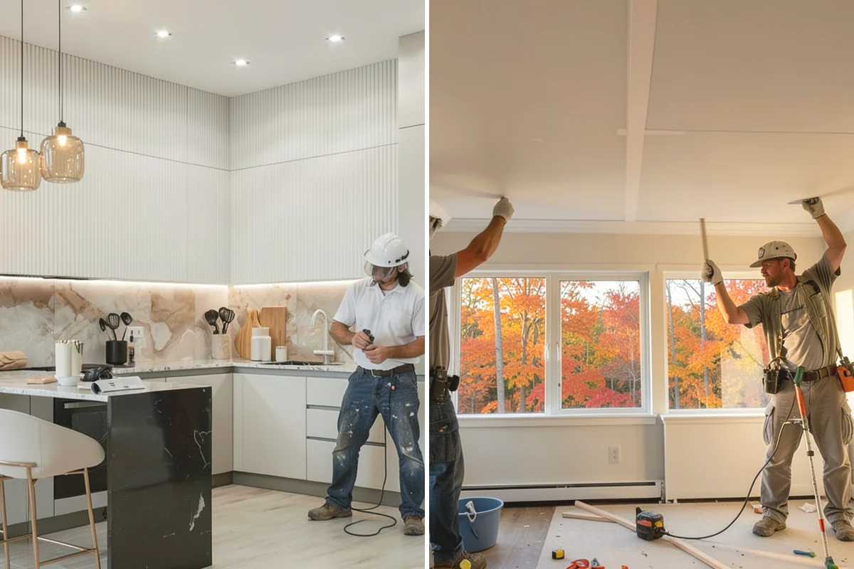 Fireplace Mantel Installation in Lake Stevens, Snohomish County, WA - Review styles, materials, and clearance requirements