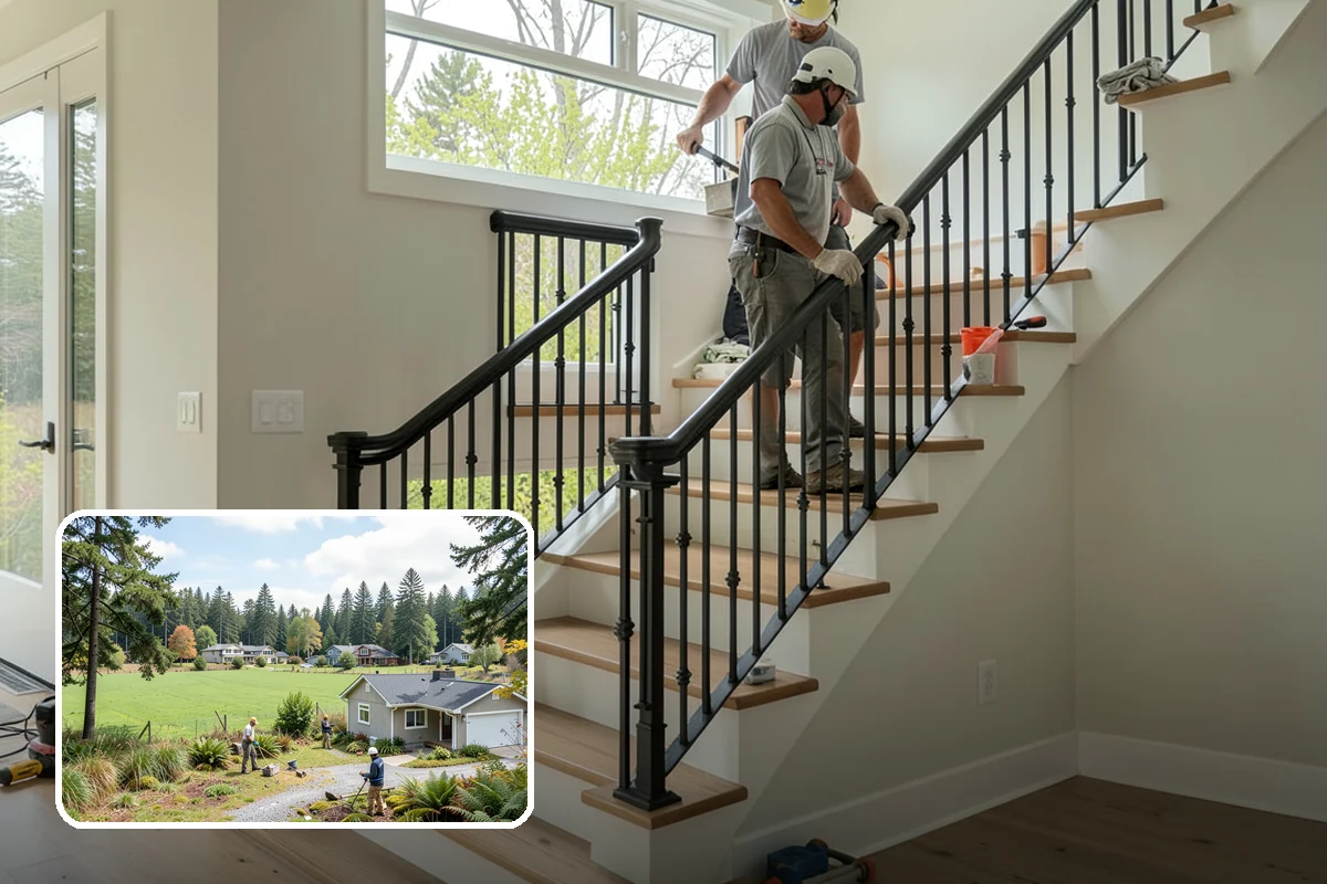 Fireplace Mantel Installation in Lyman, Skagit County, WA - A striking focal point for your living space