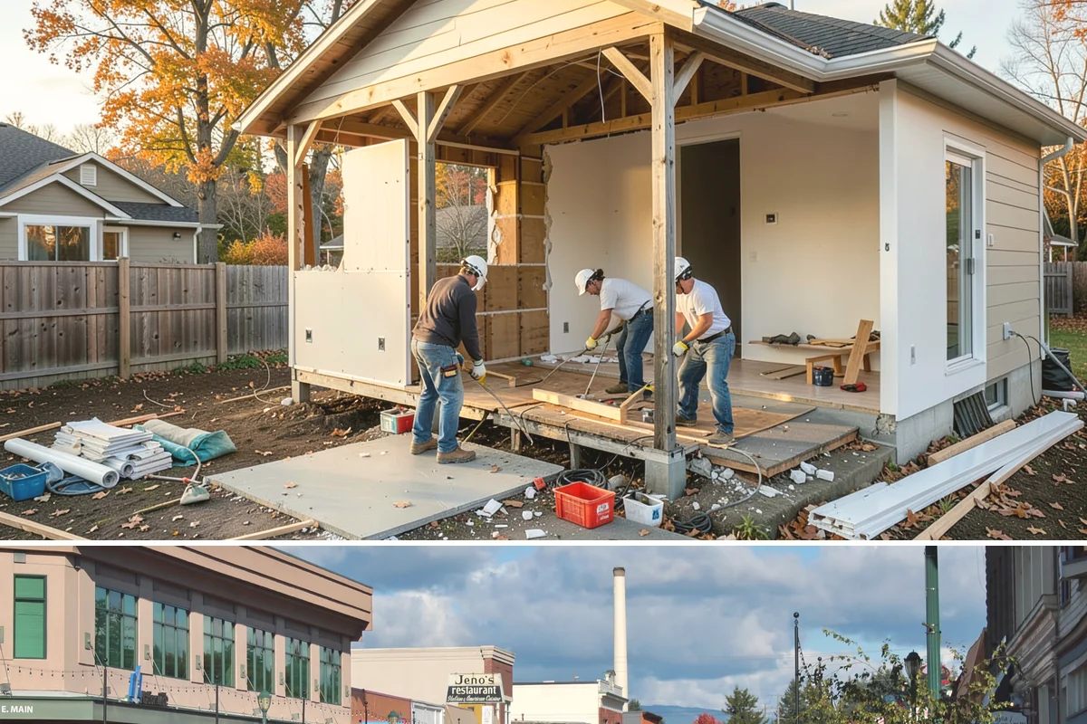 Fireplace Mantel Installation in Monroe, Snohomish County, WA - Installing a mantel before fall makes your hearth the cozy centerpiece of the cold season.