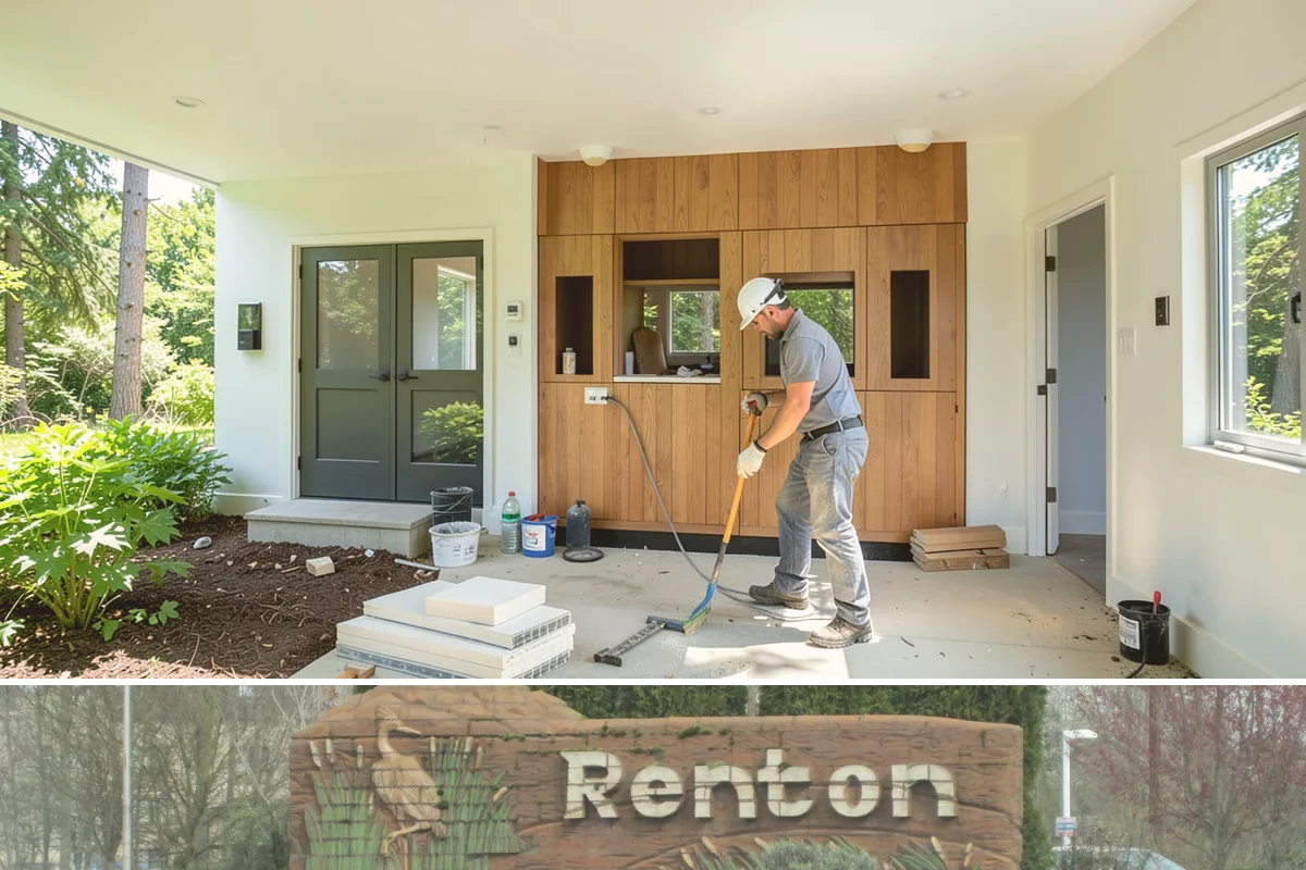 Fireplace Mantel Installation in Renton, King County, WA - Installing a mantel before fall makes your hearth the cozy centerpiece of the cold season.