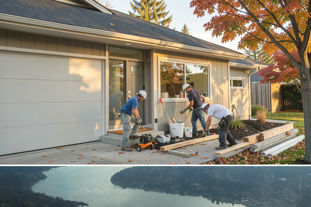 Fireplace Mantel Installation in Sammamish, King County, WA - Installing a mantel before fall makes your hearth the cozy centerpiece of the cold season.