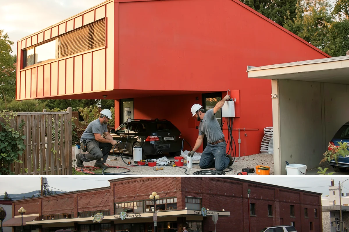 Fireplace Mantel Installation in Sedro-Woolley, Skagit County, WA - Installing a mantel before fall makes your hearth the cozy centerpiece of the cold season.