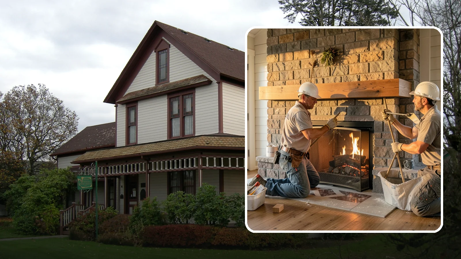 Fireplace Mantel Installation in Sumner, Pierce County, WA - A custom fireplace mantel that anchors your hearth with warmth, craftsmanship, and character.