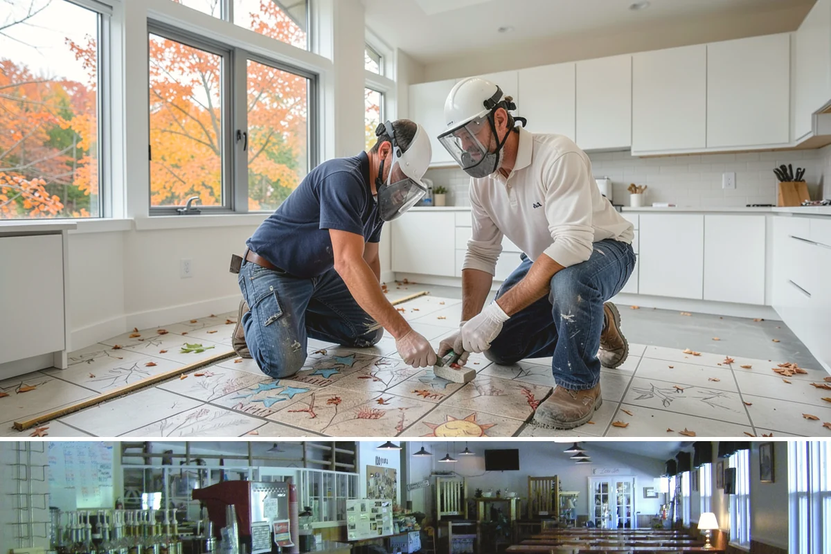 Fireplace Refacing in Black Diamond, King County, WA - Refacing is an interior project that fits any season and is a favorite winter refresh while the fireplace is in use.