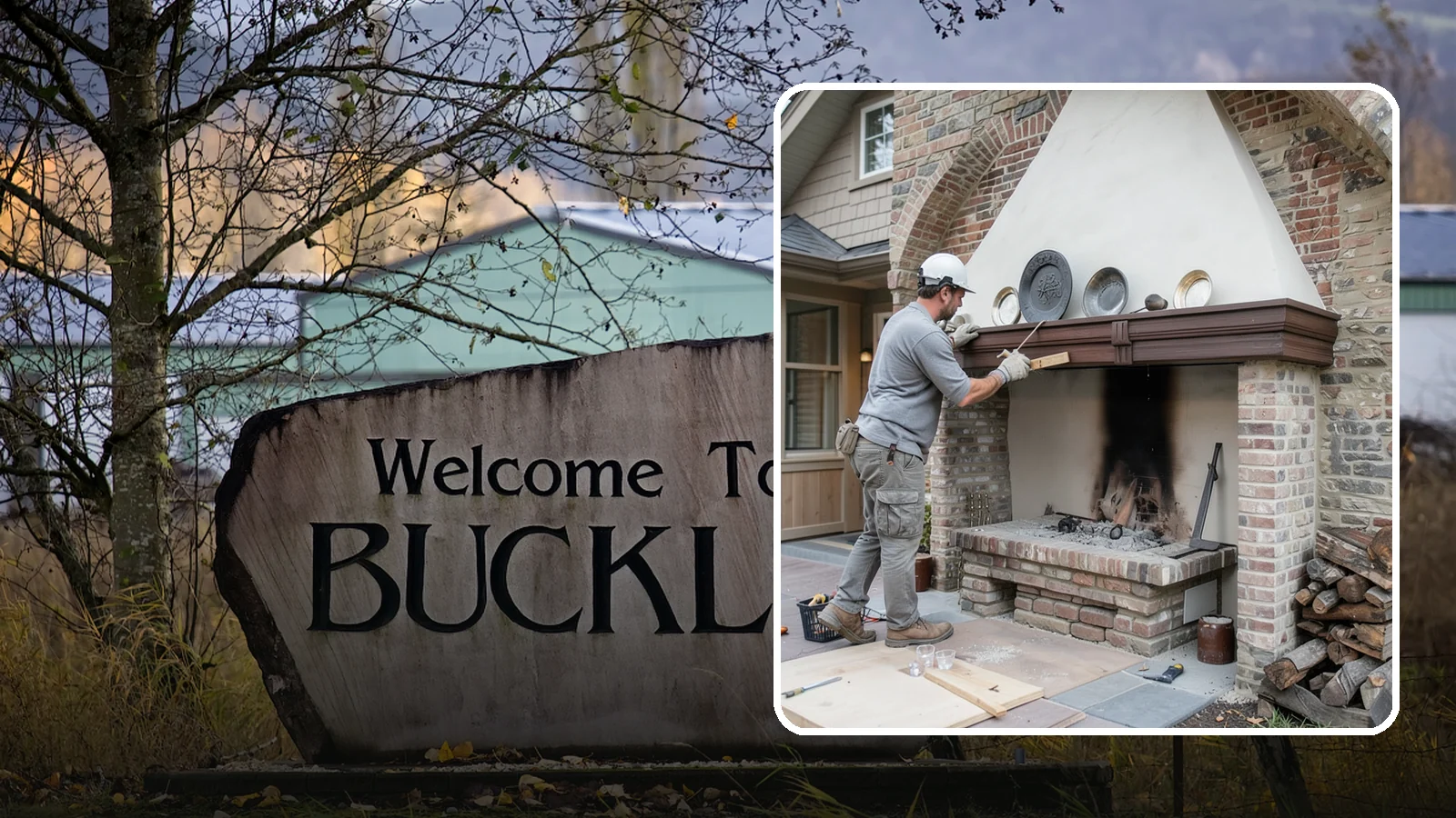 Fireplace Refacing in Buckley, Pierce County, WA - A fresh stone, tile, or brick face that modernizes your fireplace in a single project.