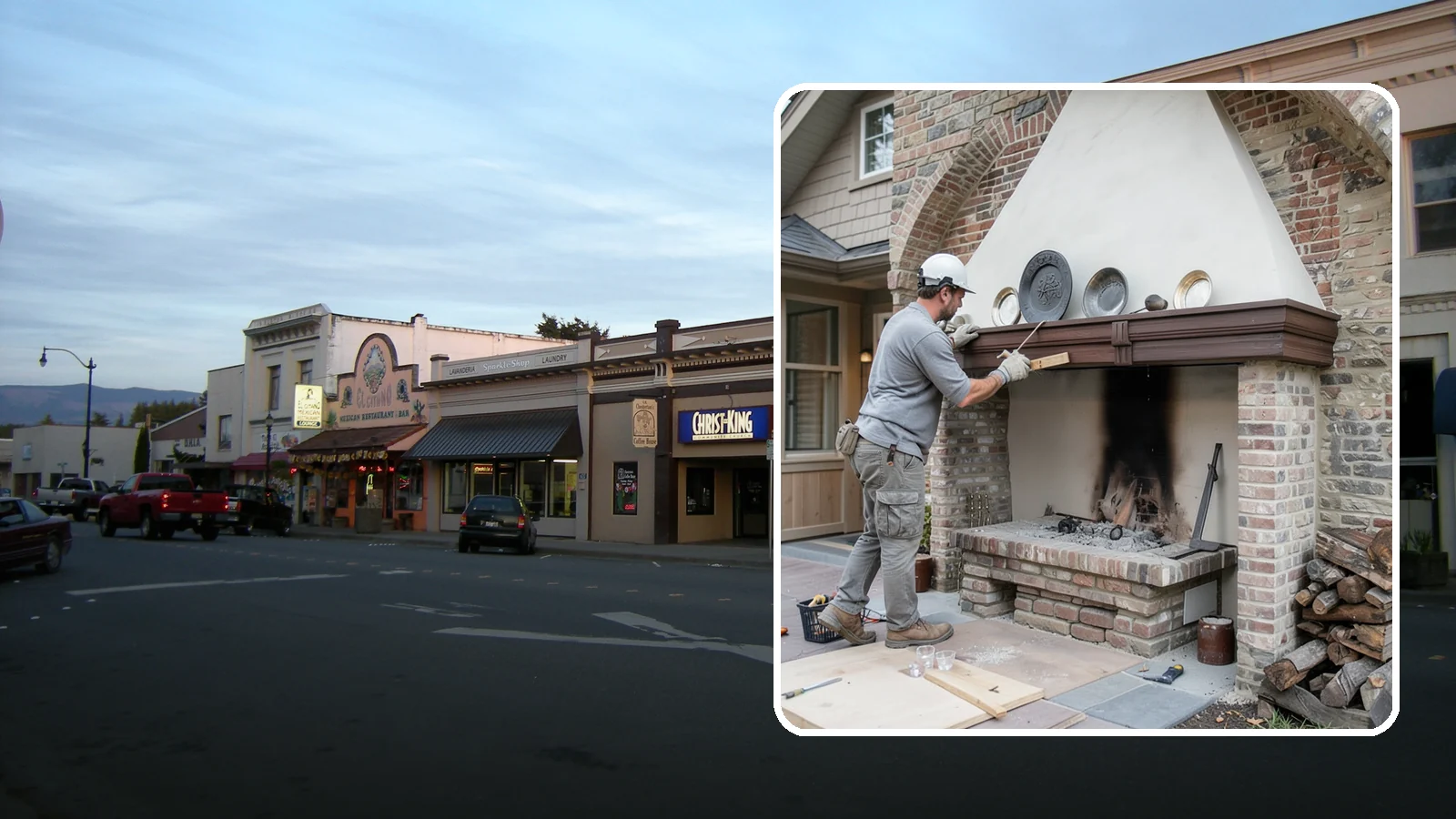 Fireplace Refacing in Burlington, Skagit County, WA - A fresh stone, tile, or brick face that modernizes your fireplace in a single project.