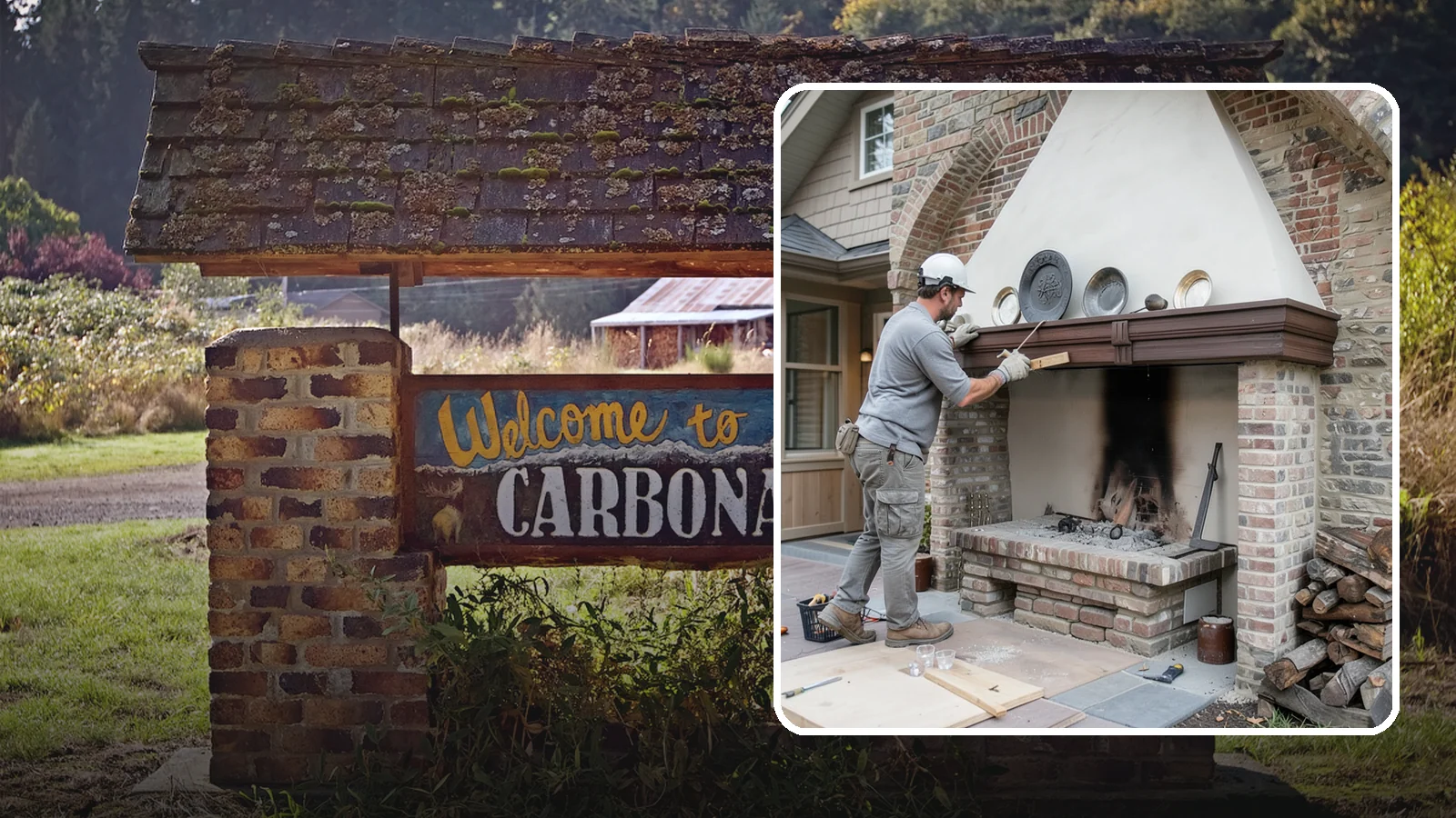 Fireplace Refacing in Carbonado, Pierce County, WA - A fresh stone, tile, or brick face that modernizes your fireplace in a single project.
