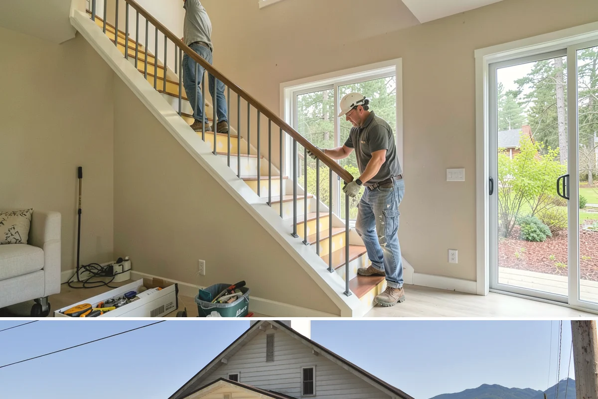 Fireplace Refacing in Concrete, Skagit County, WA - Refacing is an interior project that fits any season and is a favorite winter refresh while the fireplace is in use.