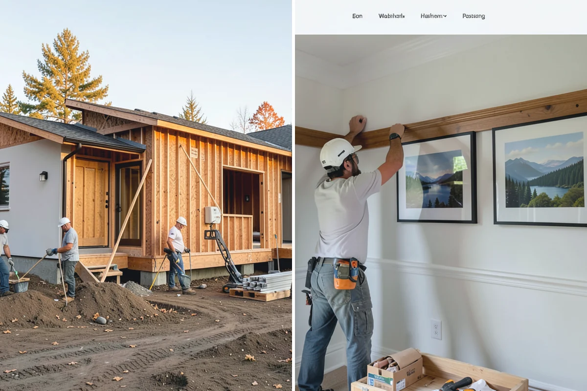 Fireplace Refacing in Des Moines, King County, WA - Remove the existing facing and prep the wall