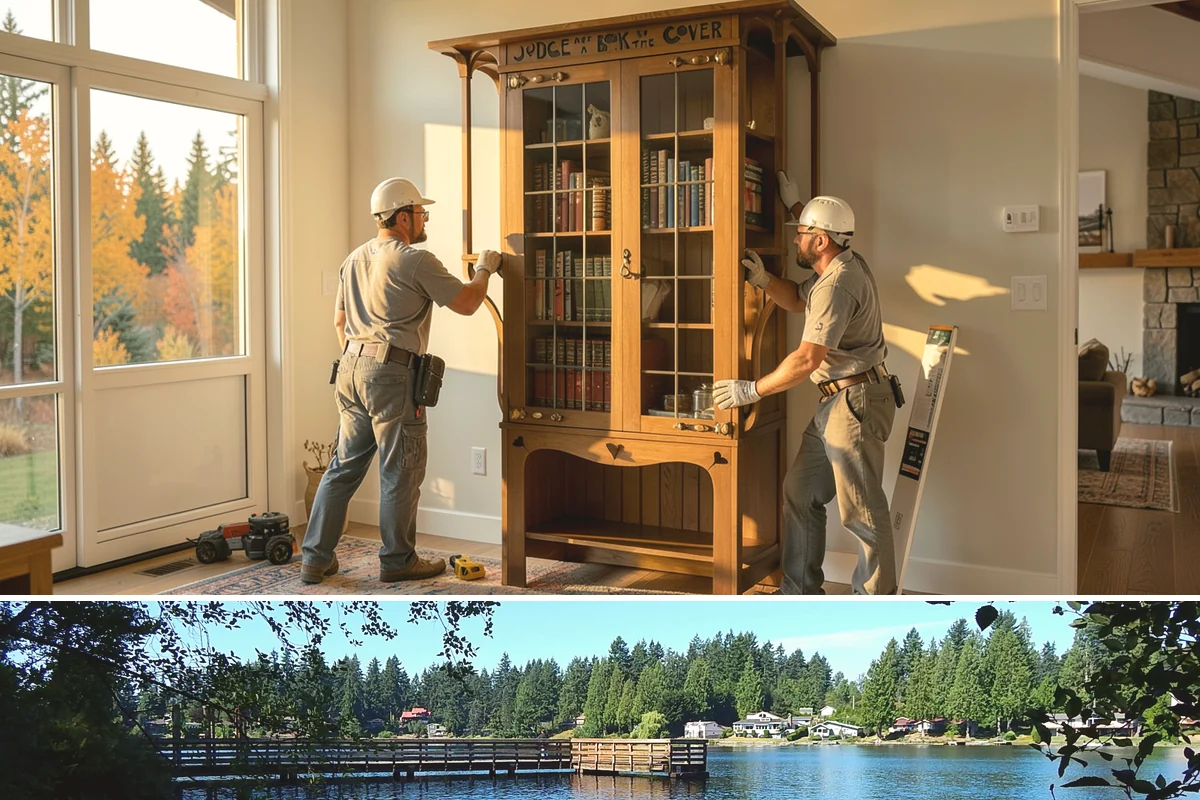Fireplace Refacing in Federal Way, King County, WA - Refacing is an interior project that fits any season and is a favorite winter refresh while the fireplace is in use.