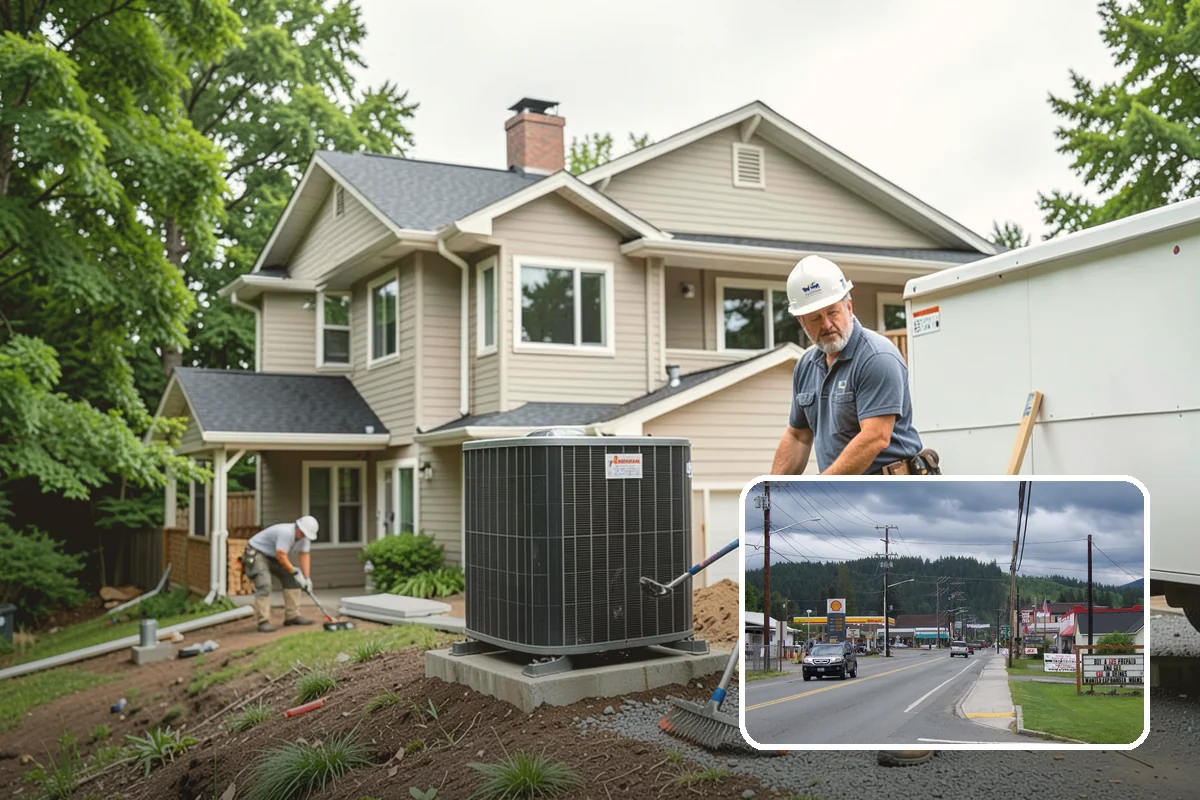 Fireplace Refacing in Granite Falls, Snohomish County, WA - Dramatic update without structural rebuilding