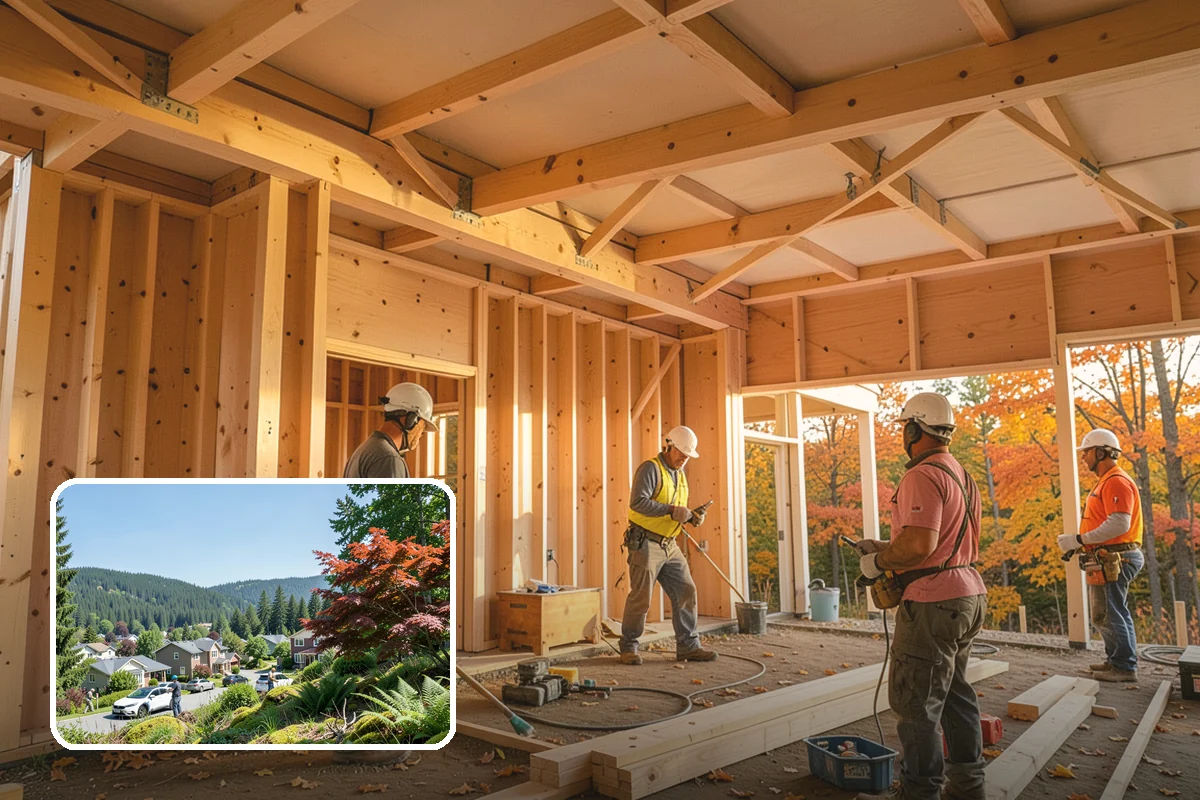 Fireplace Refacing in Index, Snohomish County, WA - Dramatic update without structural rebuilding