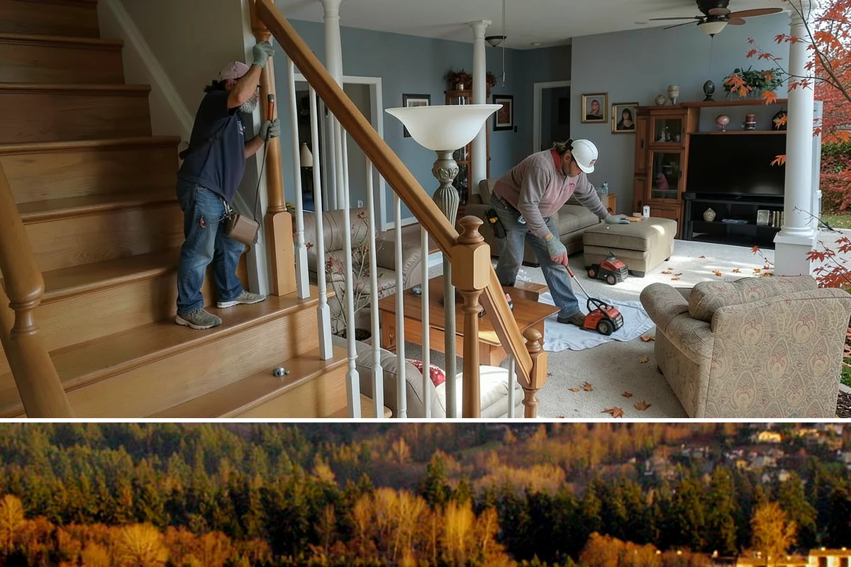 Fireplace Refacing in Kenmore, King County, WA - Refacing is an interior project that fits any season and is a favorite winter refresh while the fireplace is in use.