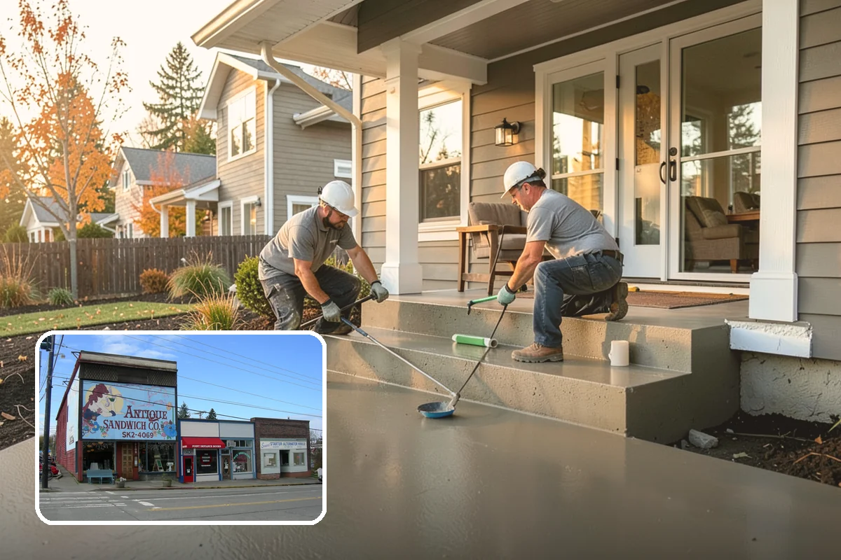 Fireplace Refacing in Ruston, Pierce County, WA - Dramatic update without structural rebuilding