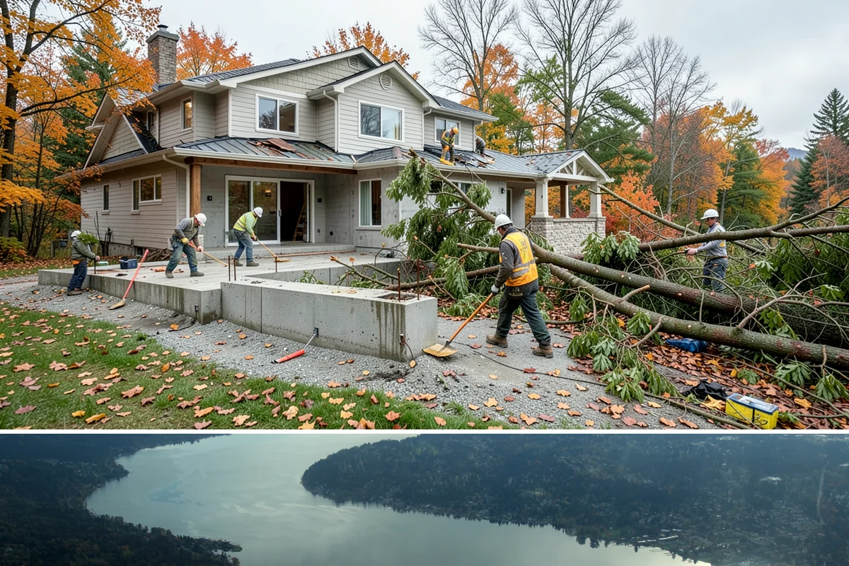 Fireplace Refacing in Sammamish, King County, WA - Refacing is an interior project that fits any season and is a favorite winter refresh while the fireplace is in use.