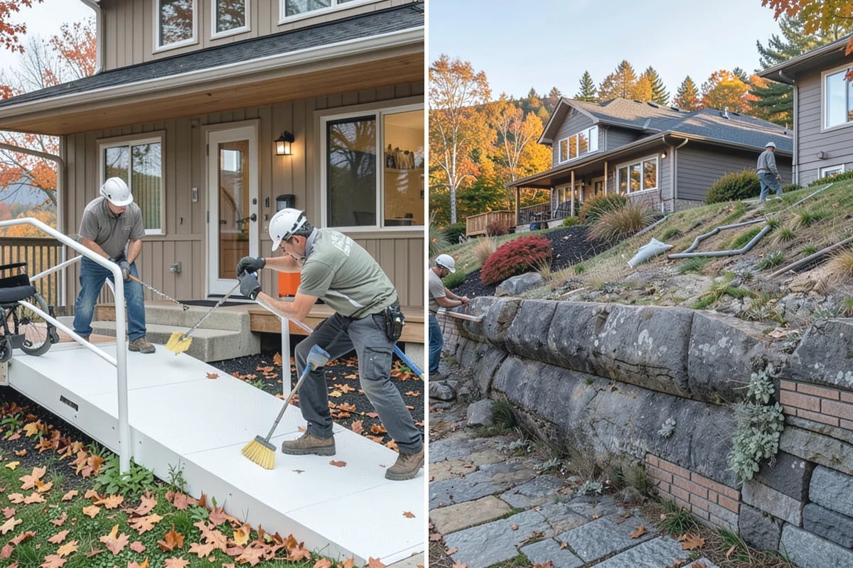 Fireplace Refacing in Skykomish, King County, WA - Remove the existing facing and prep the wall