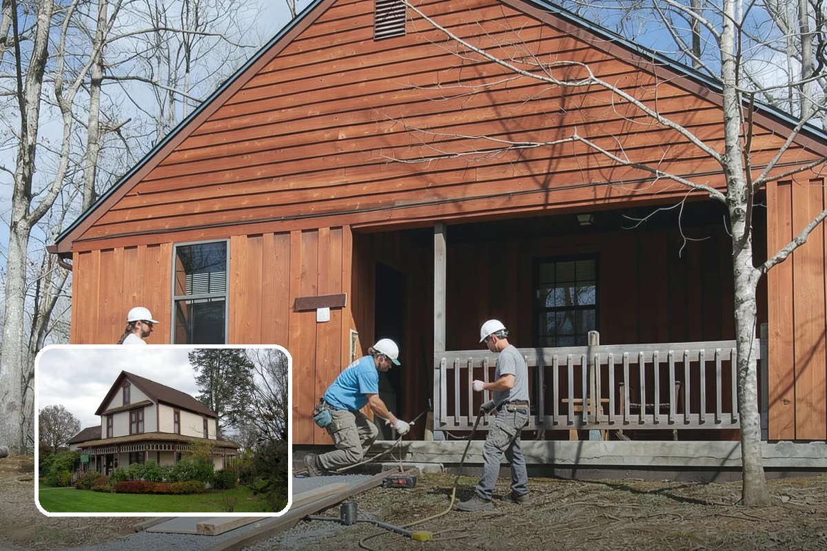 Fireplace Refacing in Sumner, Pierce County, WA - Dramatic update without structural rebuilding