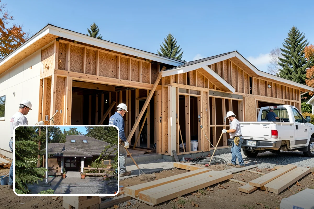 Fireplace Refacing in Yarrow Point, King County, WA - Dramatic update without structural rebuilding