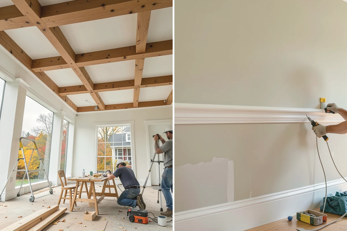 Fireplace Remodel in Covington, King County, WA - Remove dated facing and assess the firebox