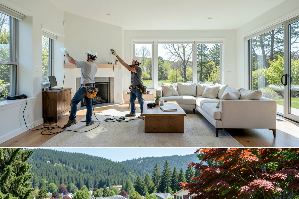 Fireplace Remodel in Index, Snohomish County, WA - Fireplace remodels suit late summer and early fall so the refreshed hearth is ready before the cold, wet season.