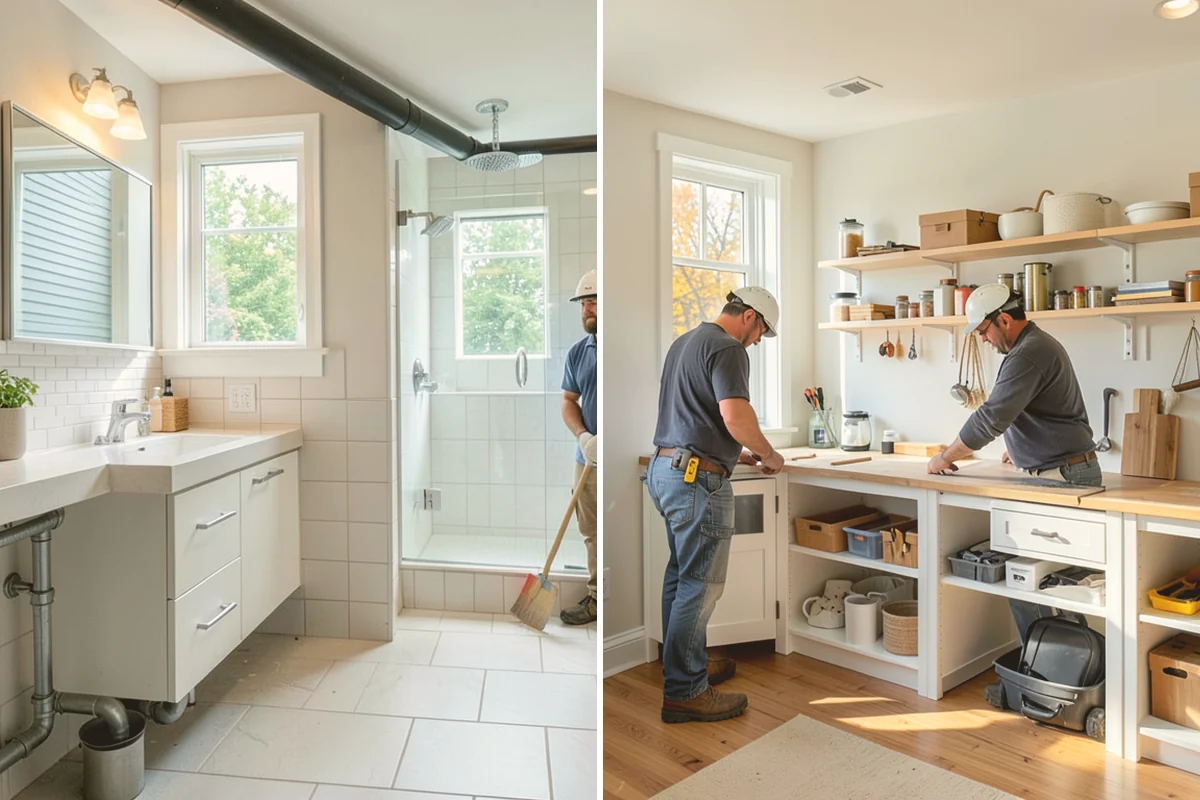 Fireplace Remodel in Langley, Island County, WA - Remove dated facing and assess the firebox