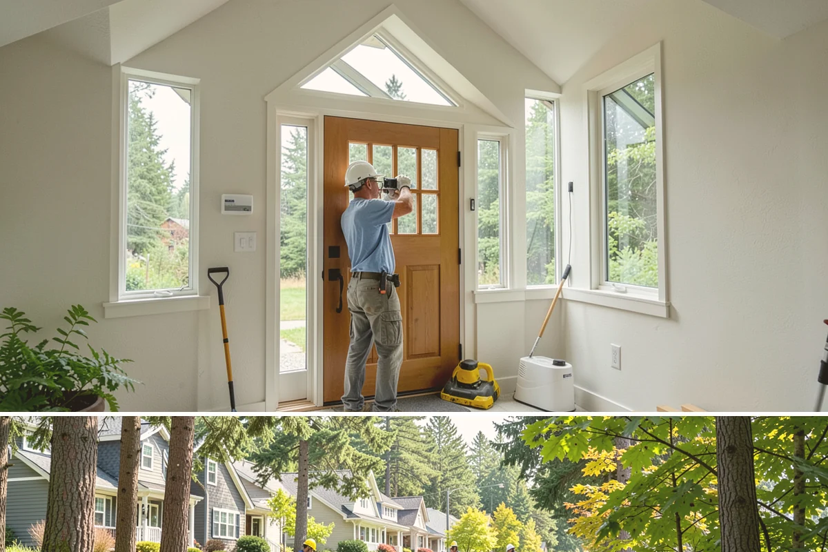 Fireplace Remodel in Normandy Park, King County, WA - Fireplace remodels suit late summer and early fall so the refreshed hearth is ready before the cold, wet season.