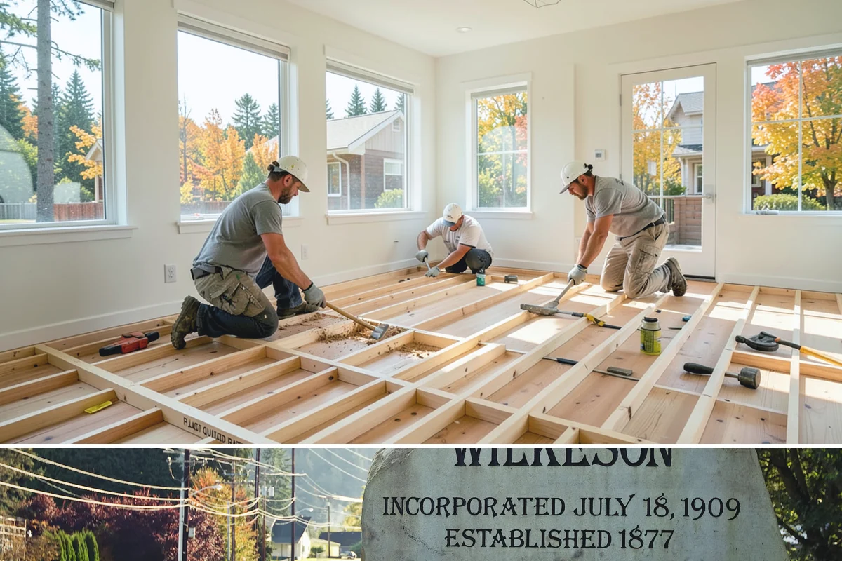 Fireplace Remodel in Wilkeson, Pierce County, WA - Fireplace remodels suit late summer and early fall so the refreshed hearth is ready before the cold, wet season.