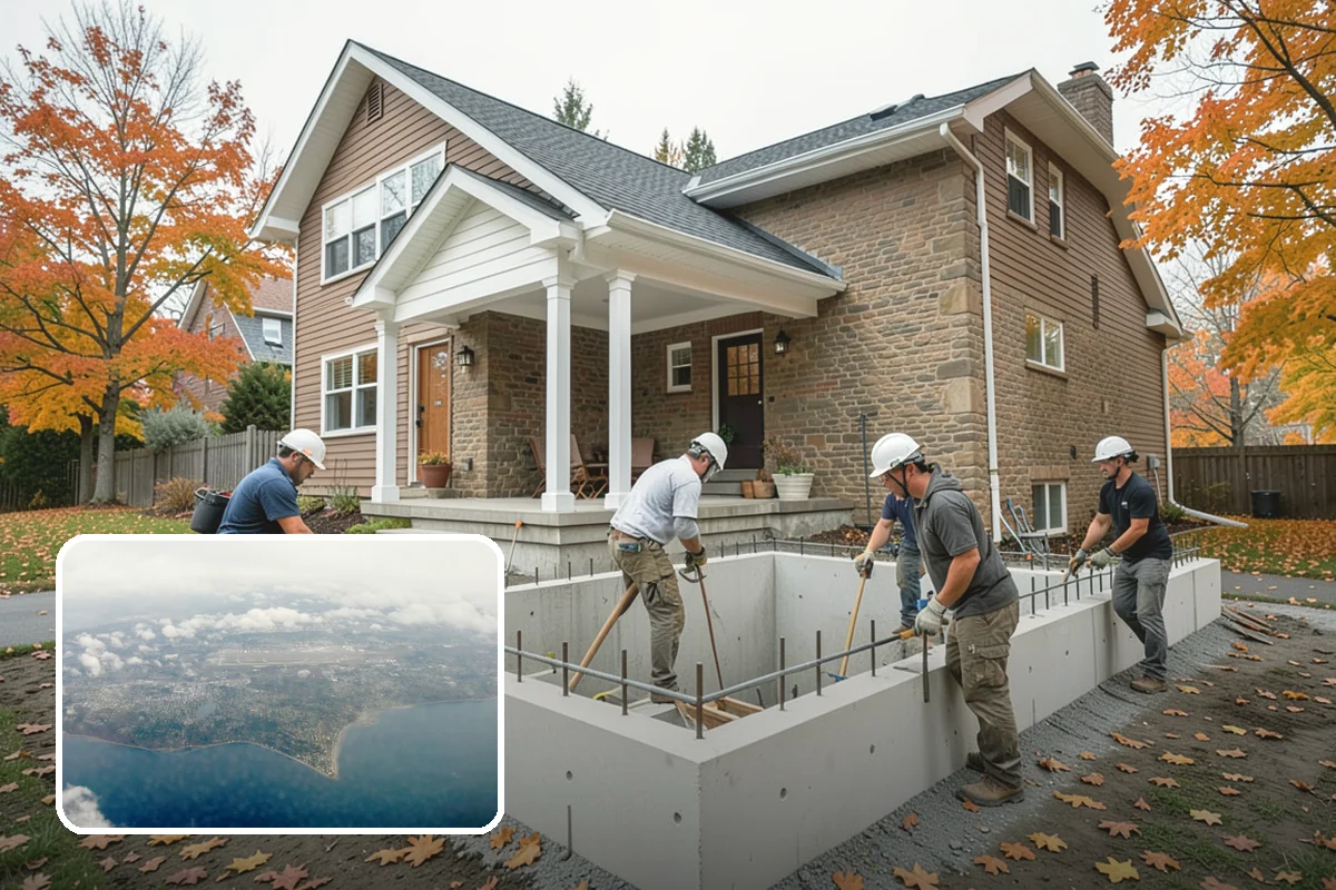 Fireplace Surround in Burien, King County, WA - Frames the fireplace as a focal point