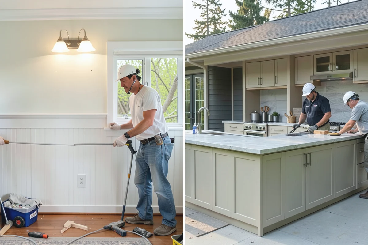 Fireplace Surround in Granite Falls, Snohomish County, WA - Design the surround and select materials