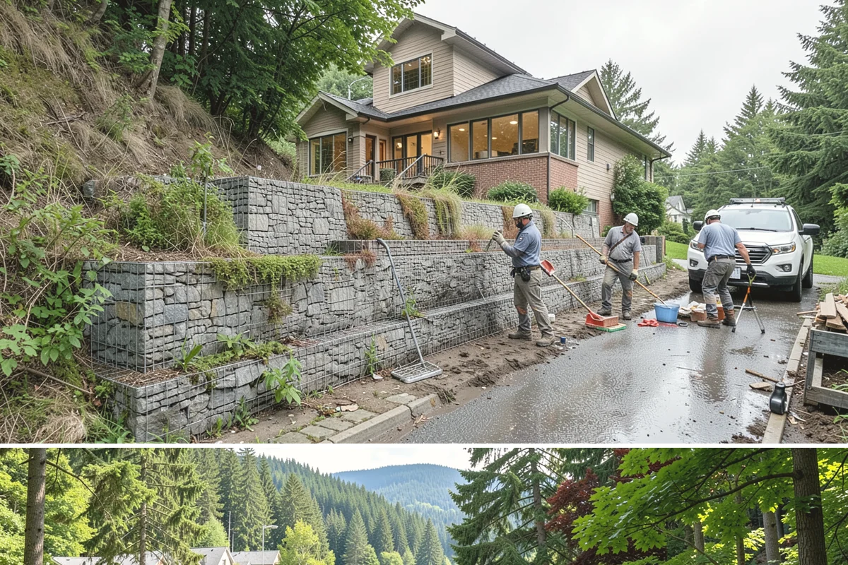 Fireplace Surround in Lake Forest Park, King County, WA - Surround work is indoor and year-round, though many homeowners complete it in late summer or fall ahead of fireplace season.