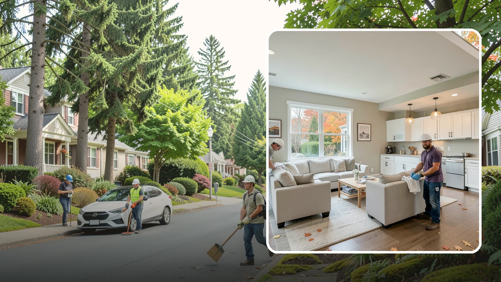 Fixer-Upper Renovation in Beaux Arts Village, King County, WA - Fixer-upper renovation that turns a neglected Western Washington property into a comfortable, move-in-ready home.