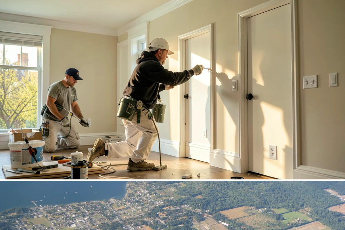 Fixer-Upper Renovation in Coupeville, Island County, WA - Fixer-upper interior work moves forward in any season, and starting during the off-peak winter months can secure better crew...