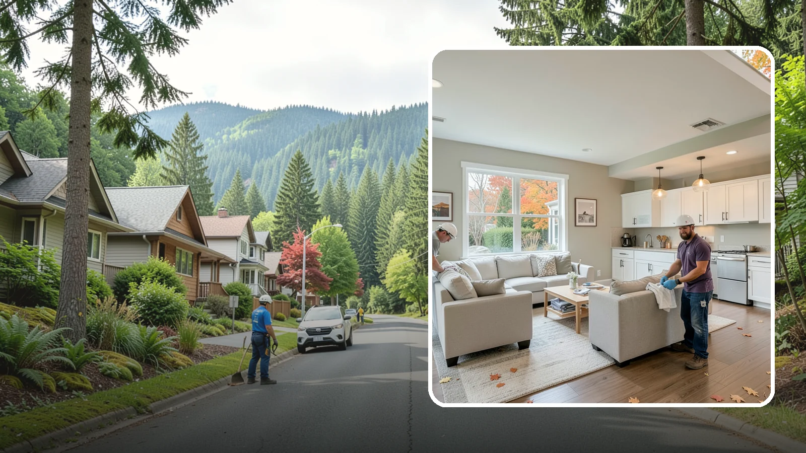 Fixer-Upper Renovation in Darrington, Snohomish County, WA - Fixer-upper renovation that turns a neglected Western Washington property into a comfortable, move-in-ready home.